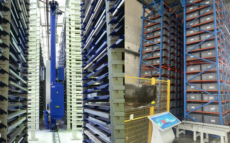 Automatic three-dimensional warehouse